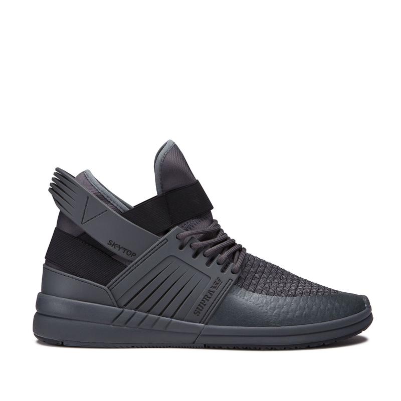 Supra SKYTOP V Sneaker High Damen Grau / Schwarz Deutsch MLENS2680